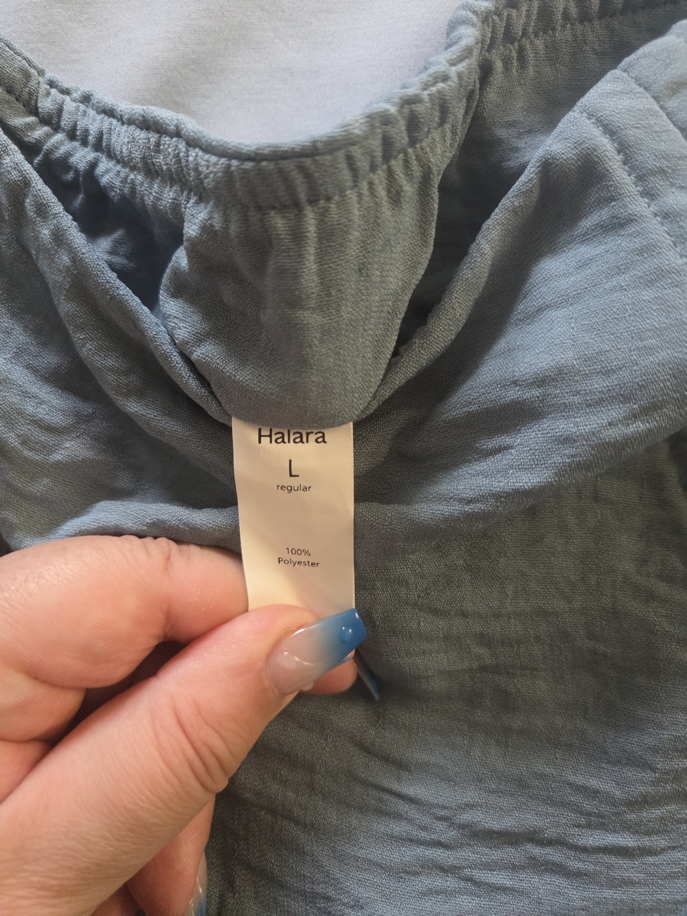 Halara Lightweight Blue Skort